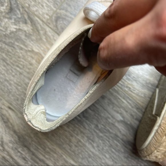 MIISTA London Pink Leather Braided Sneakers 37 - Picture 8 of 10